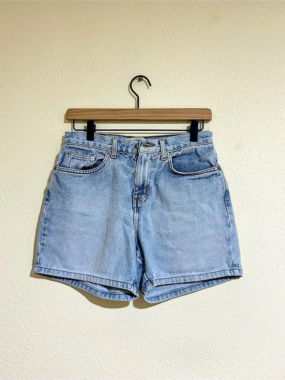 London Jean Original Classic Denim Shorts Blue Size 6